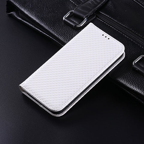 Coque Portefeuille Livre Cuir Etui Clapet C04X pour Xiaomi Redmi Note 10T 5G Blanc