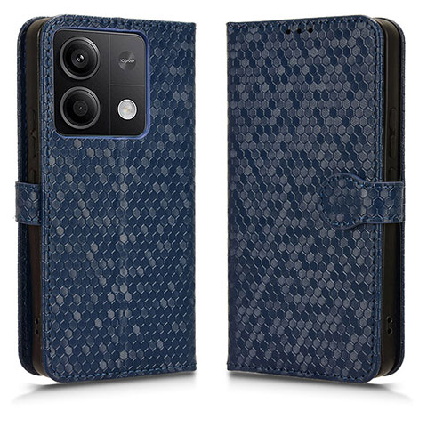 Coque Portefeuille Livre Cuir Etui Clapet C04X pour Xiaomi Redmi Note 13 5G Bleu