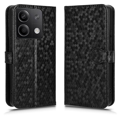 Coque Portefeuille Livre Cuir Etui Clapet C04X pour Xiaomi Redmi Note 13 5G Noir