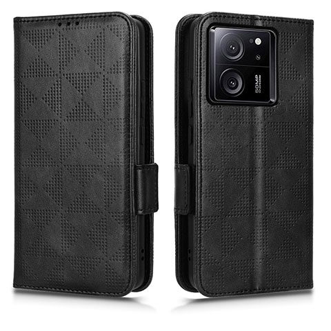 Coque Portefeuille Livre Cuir Etui Clapet C05X pour Xiaomi Mi 13T 5G Noir