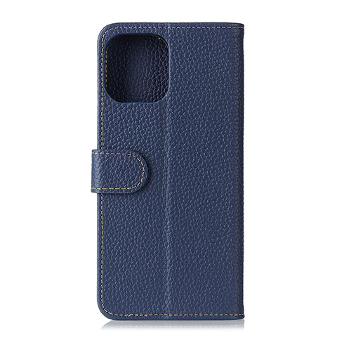 Coque Portefeuille Livre Cuir Etui Clapet C06 pour Xiaomi Mi 11 Lite 5G NE Bleu