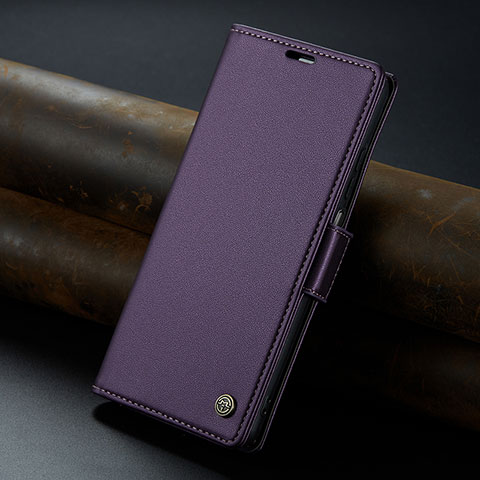 Coque Portefeuille Livre Cuir Etui Clapet C06S pour Xiaomi Redmi Note 12 4G Violet