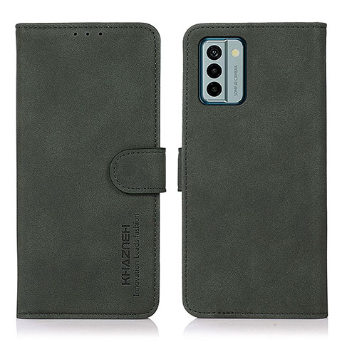 Coque Portefeuille Livre Cuir Etui Clapet D01Y pour Nokia G22 Vert