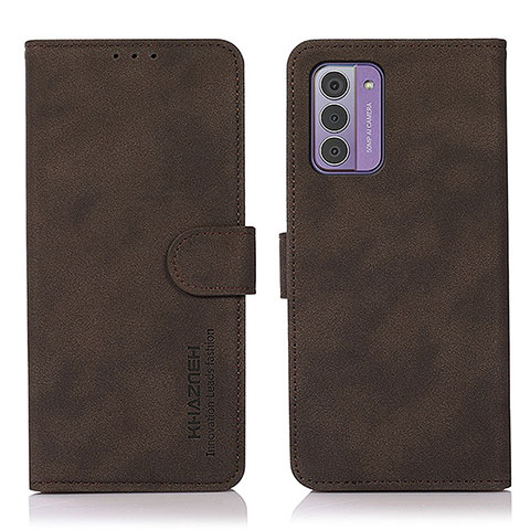 Coque Portefeuille Livre Cuir Etui Clapet D01Y pour Nokia G42 5G Marron