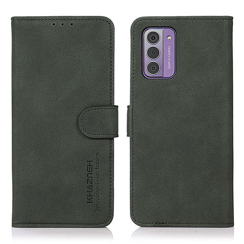 Coque Portefeuille Livre Cuir Etui Clapet D01Y pour Nokia G42 5G Vert