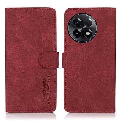 Coque Portefeuille Livre Cuir Etui Clapet D01Y pour OnePlus 11R 5G Rouge