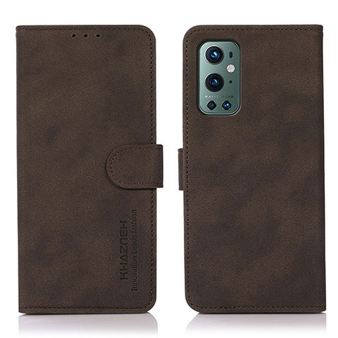 Coque Portefeuille Livre Cuir Etui Clapet D01Y pour OnePlus 9 Pro 5G Marron