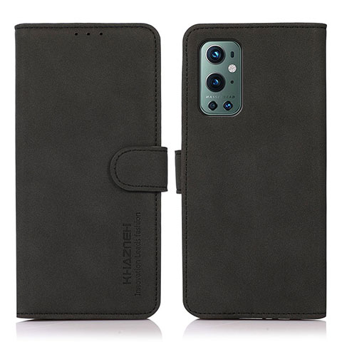 Coque Portefeuille Livre Cuir Etui Clapet D01Y pour OnePlus 9 Pro 5G Noir