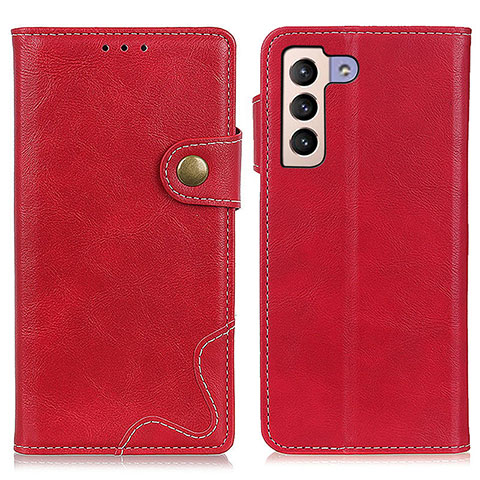 Coque Portefeuille Livre Cuir Etui Clapet D01Y pour Samsung Galaxy S24 5G Rouge