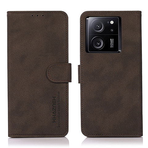 Coque Portefeuille Livre Cuir Etui Clapet D01Y pour Xiaomi Mi 13T 5G Marron