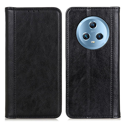 Coque Portefeuille Livre Cuir Etui Clapet D03Y pour Huawei Honor Magic5 5G Noir