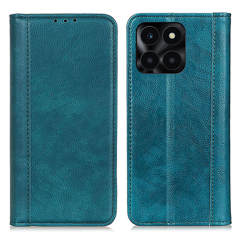 Coque Portefeuille Livre Cuir Etui Clapet D03Y pour Huawei Honor X6a Vert