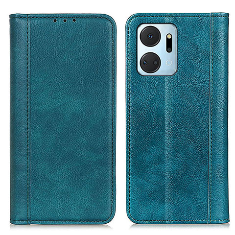 Coque Portefeuille Livre Cuir Etui Clapet D03Y pour Huawei Honor X7a Vert