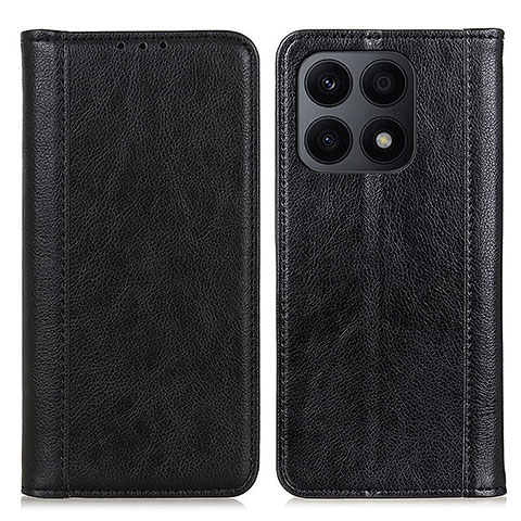 Coque Portefeuille Livre Cuir Etui Clapet D03Y pour Huawei Honor X8a 4G Noir