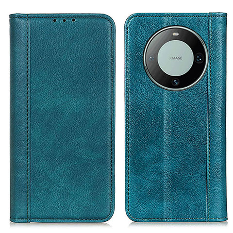 Coque Portefeuille Livre Cuir Etui Clapet D03Y pour Huawei Mate 60 Pro Vert