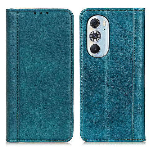 Coque Portefeuille Livre Cuir Etui Clapet D03Y pour Motorola Moto Edge Plus (2022) 5G Vert