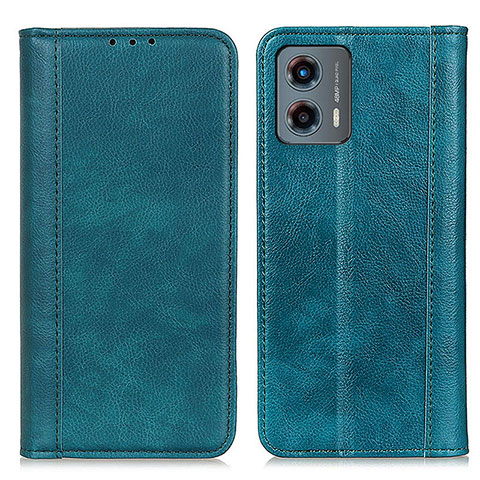 Coque Portefeuille Livre Cuir Etui Clapet D03Y pour Motorola Moto G 5G (2023) Vert