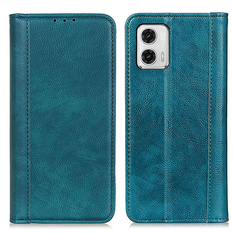 Coque Portefeuille Livre Cuir Etui Clapet D03Y pour Motorola Moto G73 5G Vert