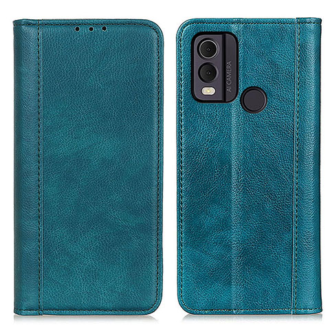 Coque Portefeuille Livre Cuir Etui Clapet D03Y pour Nokia C22 Vert