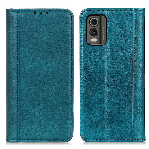 Coque Portefeuille Livre Cuir Etui Clapet D03Y pour Nokia C32 Vert