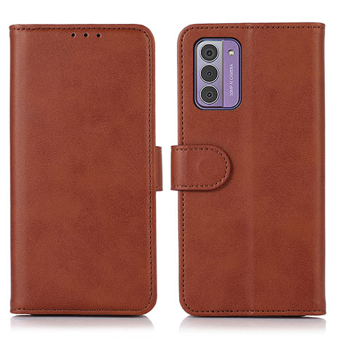 Coque Portefeuille Livre Cuir Etui Clapet D03Y pour Nokia G310 5G Marron