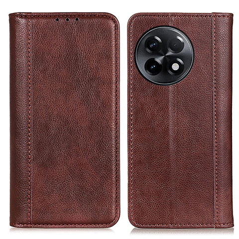 Coque Portefeuille Livre Cuir Etui Clapet D03Y pour OnePlus 11R 5G Marron