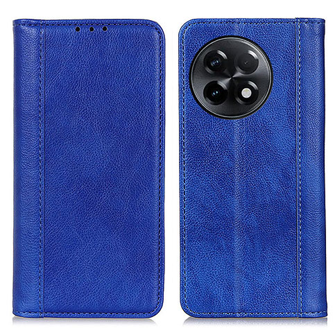 Coque Portefeuille Livre Cuir Etui Clapet D03Y pour OnePlus Ace 2 5G Bleu