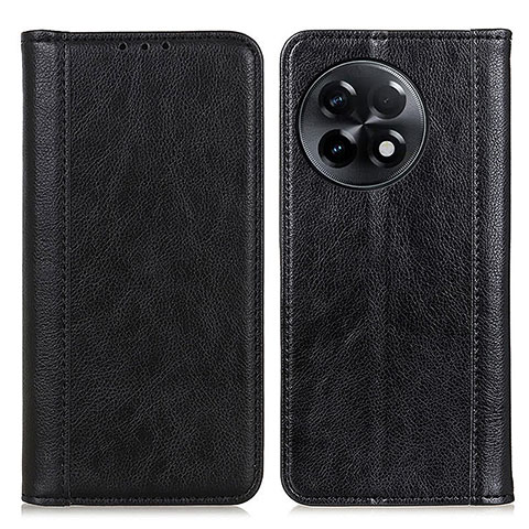 Coque Portefeuille Livre Cuir Etui Clapet D03Y pour OnePlus Ace 2 5G Noir