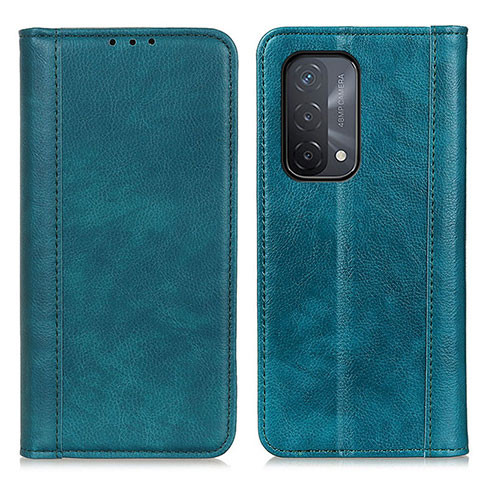 Coque Portefeuille Livre Cuir Etui Clapet D03Y pour Oppo A74 5G Vert