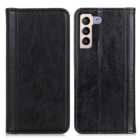 Coque Portefeuille Livre Cuir Etui Clapet D03Y pour Samsung Galaxy S22 Plus 5G Noir