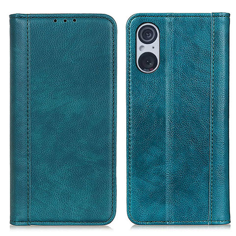 Coque Portefeuille Livre Cuir Etui Clapet D03Y pour Sony Xperia 5 V Vert