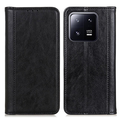 Coque Portefeuille Livre Cuir Etui Clapet D03Y pour Xiaomi Mi 13 Pro 5G Noir