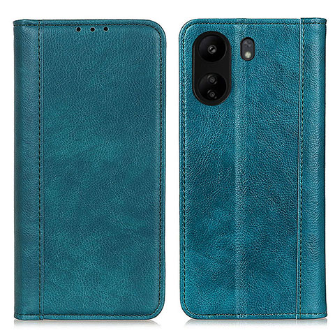 Coque Portefeuille Livre Cuir Etui Clapet D03Y pour Xiaomi Redmi 13C Vert