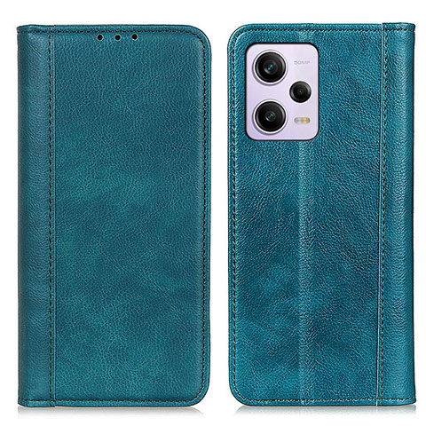 Coque Portefeuille Livre Cuir Etui Clapet D03Y pour Xiaomi Redmi Note 12 Pro 5G Vert