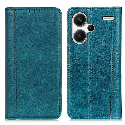 Coque Portefeuille Livre Cuir Etui Clapet D03Y pour Xiaomi Redmi Note 13 Pro+ Plus 5G Vert