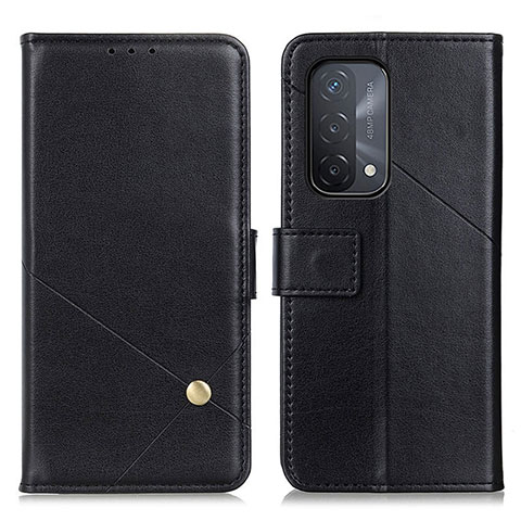 Coque Portefeuille Livre Cuir Etui Clapet D04Y pour Oppo A93 5G Noir