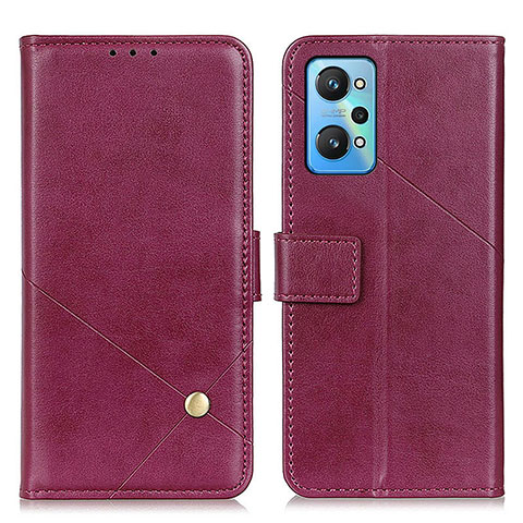 Coque Portefeuille Livre Cuir Etui Clapet D04Y pour Realme GT Neo2 5G Rouge