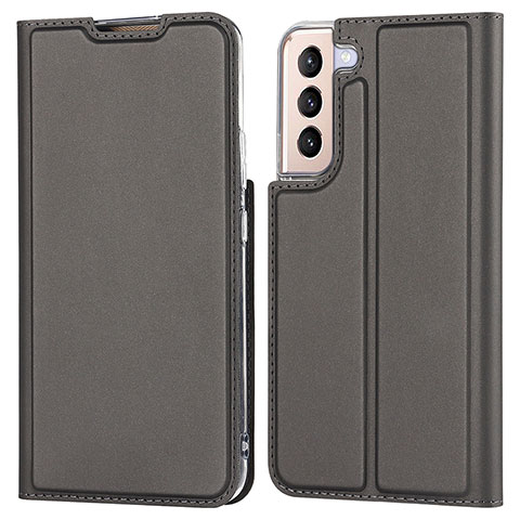 Coque Portefeuille Livre Cuir Etui Clapet D05T pour Samsung Galaxy S21 Plus 5G Noir