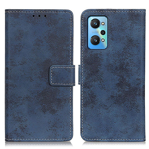 Coque Portefeuille Livre Cuir Etui Clapet D05Y pour Realme Q5 Pro 5G Bleu