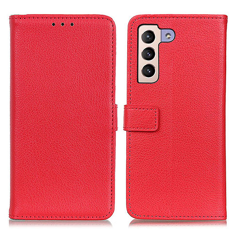 Coque Portefeuille Livre Cuir Etui Clapet D09Y pour Samsung Galaxy S23 5G Rouge