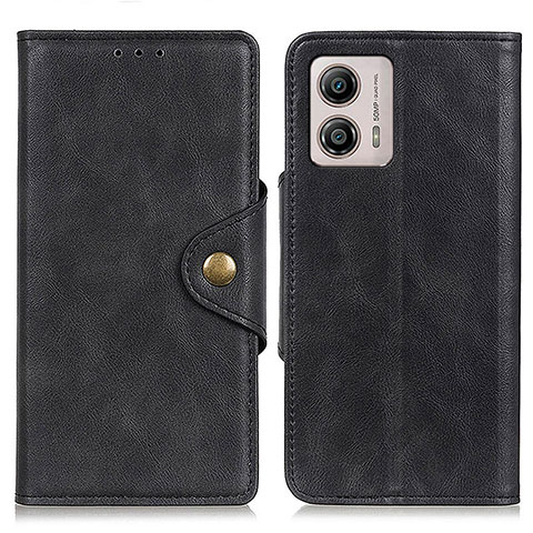 Coque Portefeuille Livre Cuir Etui Clapet D10Y pour Motorola Moto G53j 5G Noir