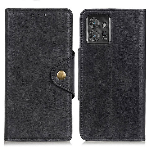 Coque Portefeuille Livre Cuir Etui Clapet D10Y pour Motorola ThinkPhone 5G Noir