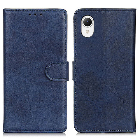 Coque Portefeuille Livre Cuir Etui Clapet D10Y pour Samsung Galaxy A23s Bleu