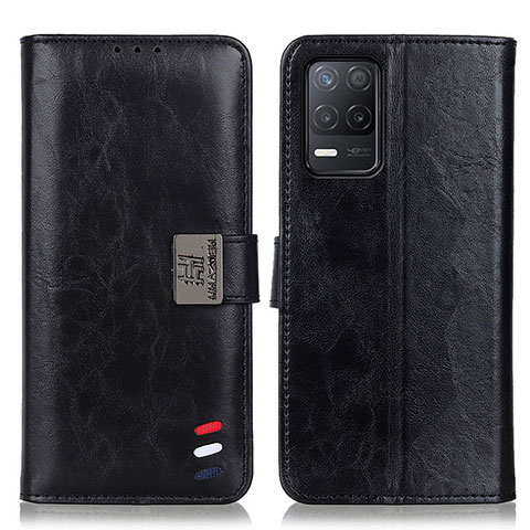 Coque Portefeuille Livre Cuir Etui Clapet D11Y pour Realme 8 5G Noir