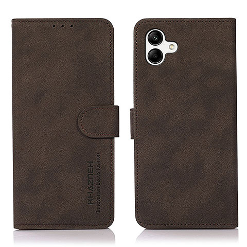 Coque Portefeuille Livre Cuir Etui Clapet D11Y pour Samsung Galaxy F14 5G Marron