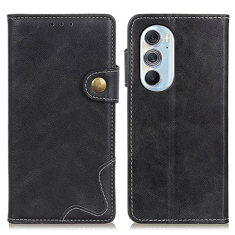 Coque Portefeuille Livre Cuir Etui Clapet DY01 pour Motorola Moto Edge X30 5G Noir