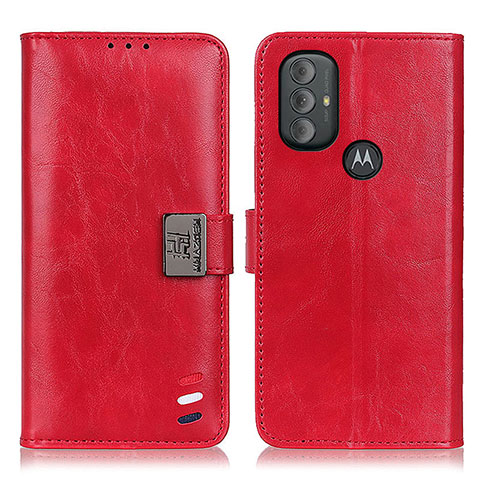 Coque Portefeuille Livre Cuir Etui Clapet DY01 pour Motorola Moto G Play Gen 2 Rouge