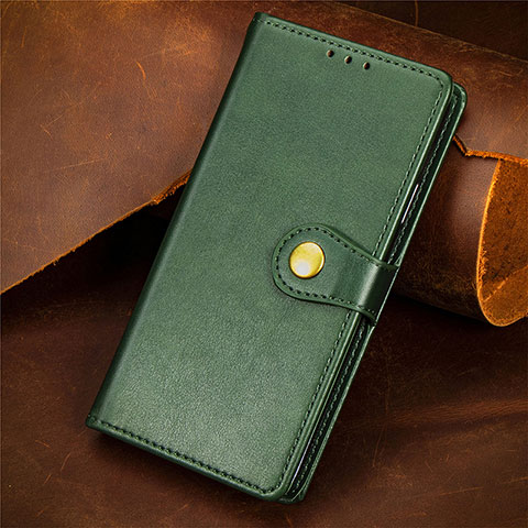 Coque Portefeuille Livre Cuir Etui Clapet F02 pour Apple iPhone 13 Mini Vert