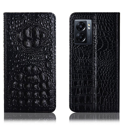 Coque Portefeuille Livre Cuir Etui Clapet H01P pour OnePlus Nord N300 5G Noir