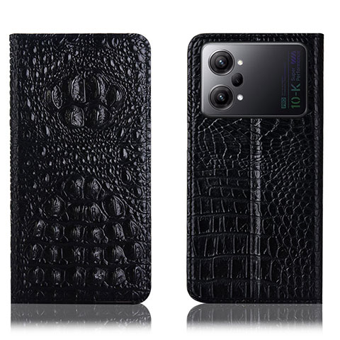 Coque Portefeuille Livre Cuir Etui Clapet H01P pour Oppo K10 Pro 5G Noir